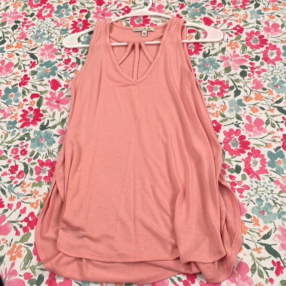 Express ONE ELEVEN strappy V neck tank Top XXS